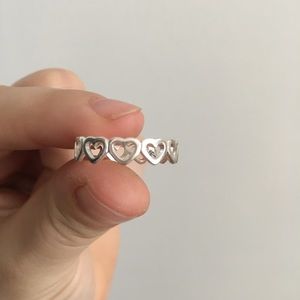 Sterling Silver Heart Ring